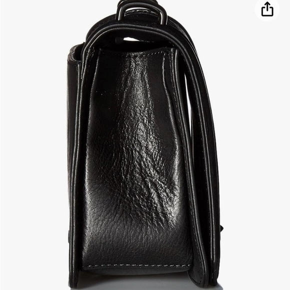🖤 REBECCA MINKOFF JACQUARD LOVE LEATHER BAG! - Picture 9 of 16